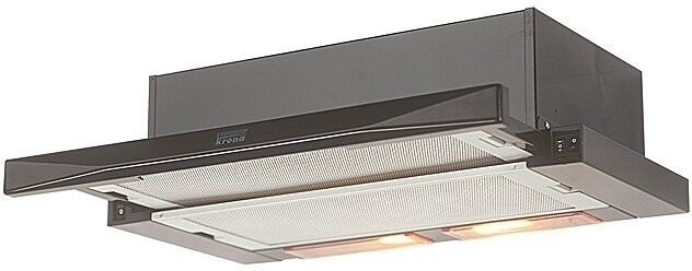Встраиваемая вытяжка Krona Kamilla 600 Inox 2 мотора