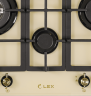 Газовая варочная панель LEX GVG 643C IVORY
