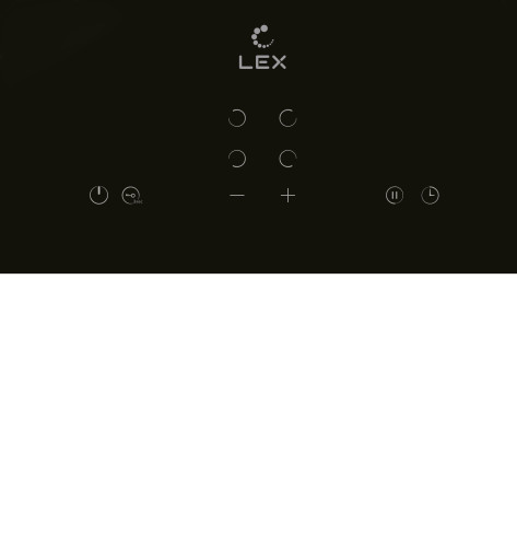 Электрическая варочная панель LEX EVH 642B BL