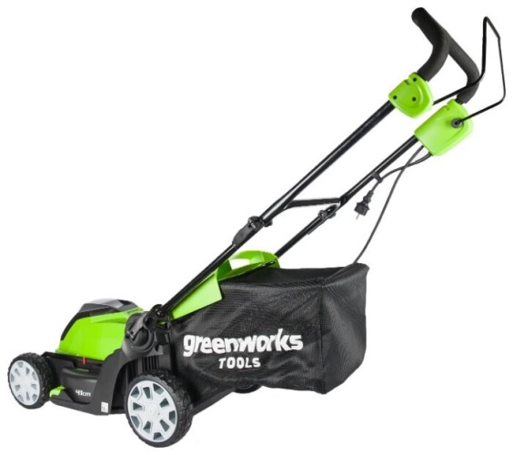 Газонокосилка электрическая greenworks 2505207 GLM1241