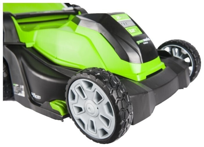Газонокосилка электрическая greenworks 2505207 GLM1241