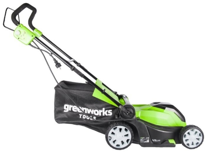 Газонокосилка электрическая greenworks 2505207 GLM1241