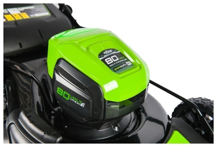 Газонокосилка электрическая greenworks 2501007 80V Pro 46cm GD80LM46 DigiPro