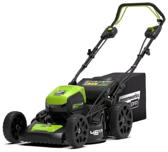 Газонокосилка электрическая greenworks 2501007 80V Pro 46cm GD80LM46 DigiPro