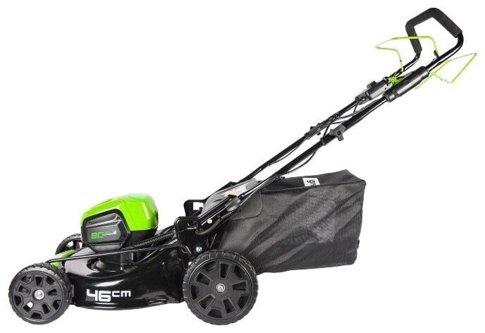 Газонокосилка электрическая greenworks 2501007 80V Pro 46cm GD80LM46 DigiPro