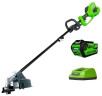 Триммер аккумуляторный greenworks 1301507uf GD40BCK6