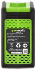 Триммер аккумуляторный greenworks 1301507uf GD40BCK6