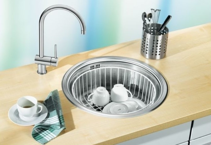 Кухонная мойка Blanco Rondosol нерж. сталь полированная 513306