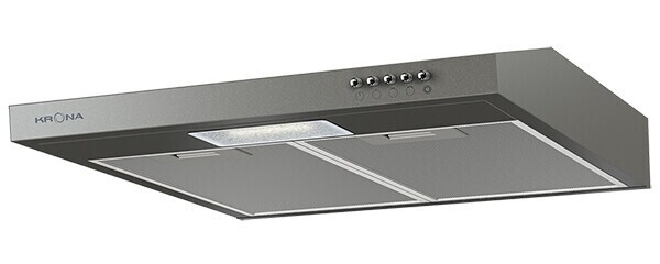 Подвесная вытяжка Krona Jessica slim PB 500 metallic