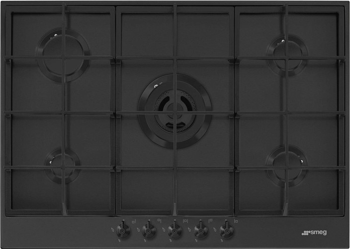 Газовая варочная панель Smeg PX375MB