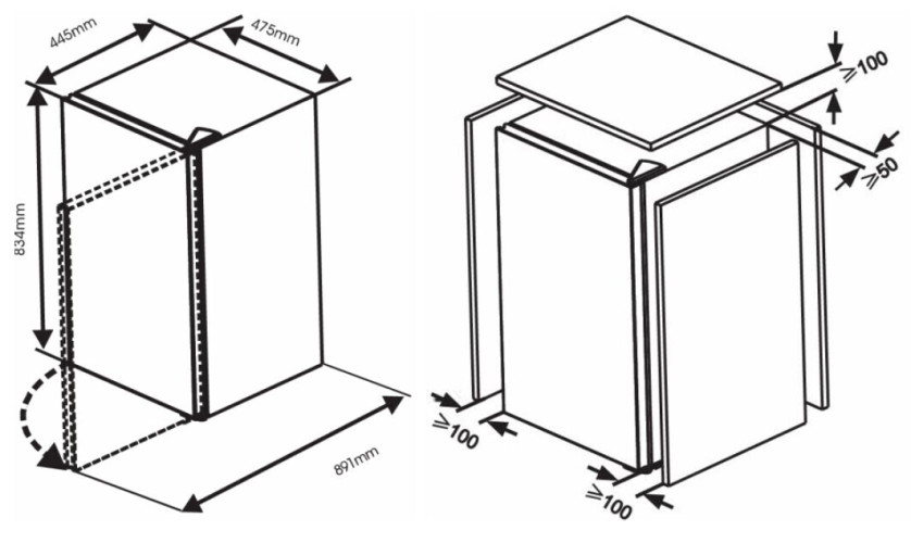 Винный шкаф Dunavox DVS-44.120DSS