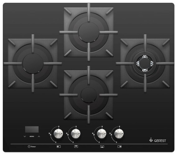 Газовая варочная панель Gefest СГ СВН 2231-03 К33
