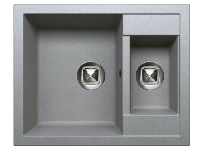 Кухонная мойка Tolero R-109-701 серый