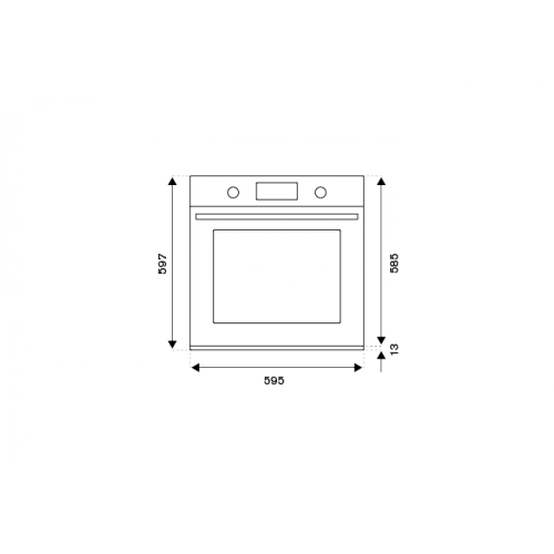 Электрический духовой шкаф Bertazzoni F6011MODVLX
