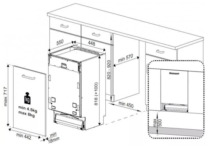 Посудомоечная машина Beko DIS 48130