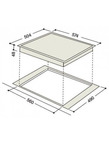 Электрическая варочная панель Hotpoint-Ariston KRO 642 TO X