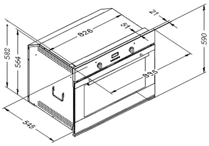 Электрический духовой шкаф La Germania F969LAGEKXT