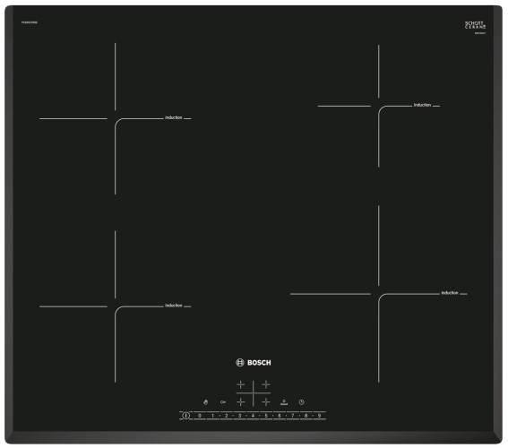 Индукционная варочная панель Bosch PUE 651 FB5E