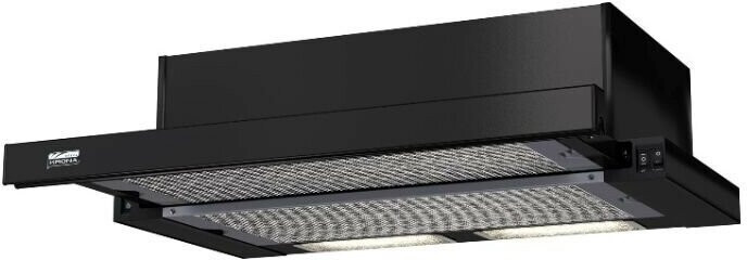 Встраиваемая вытяжка Krona Kamilla 2M 600 Glass Black