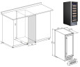 Винный шкаф Temptech WPQ30SCB