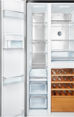 Холодильник Hiberg RFS-700DX NFGB inverter Wine