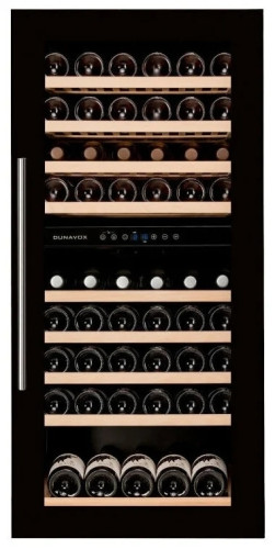 Встраиваемый винный шкаф Dunavox DX-89.215BDBK