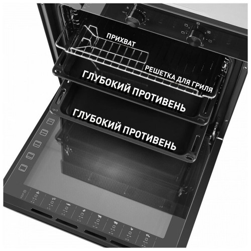 Электрический духовой шкаф MAUNFELD EOEF.766B2