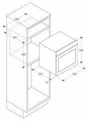 Электрический духовой шкаф Candy FPE 209/6 X