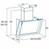 Кухонная вытяжка Cata Valto 900 XGWH