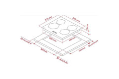 Индукционная варочная панель Monsher MHI 6101