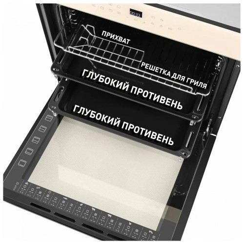 Электрический духовой шкаф MAUNFELD EOEH 7611 BG