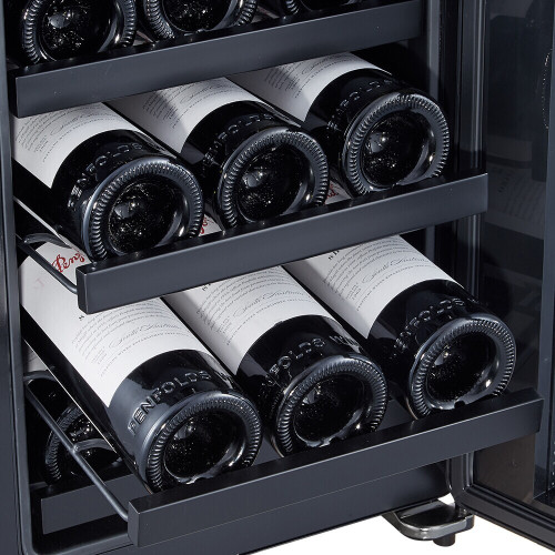 Встраиваемый винный шкаф Dunavox DAU-40.138SS