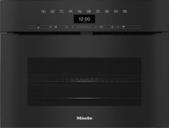 Электрический духовой шкаф Miele H 7440 BMX Obsidian Black, черный обсидиан