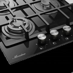 Газовая варочная панель Monsher MGG 45 Noir