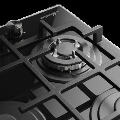Газовая варочная панель Monsher MGG 45 Noir