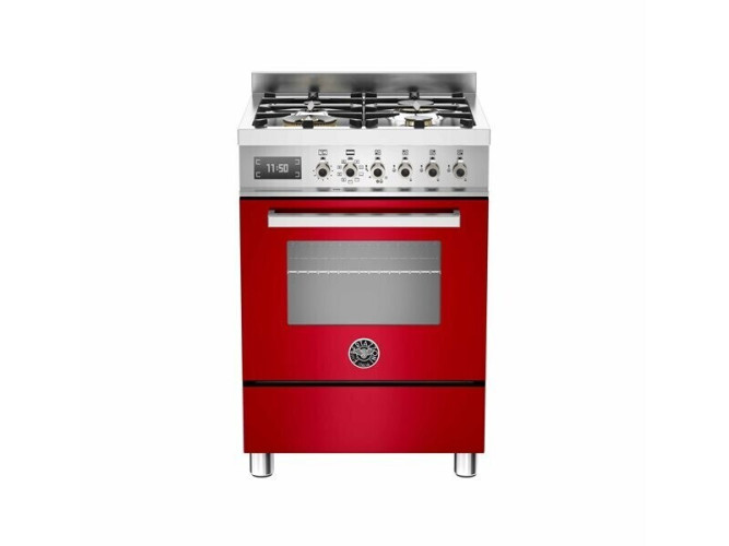 Комбинированная плита Bertazzoni PRO60 4 MFE S ROT