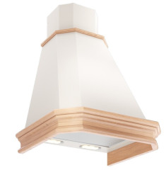 Кухонная вытяжка Elikor Пергола 60П-650-П3Л бежевый/дуб неокрашенный съемное