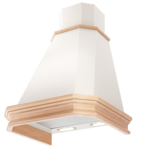 Кухонная вытяжка Elikor Пергола 60П-650-П3Л бежевый/дуб неокрашенный съемное