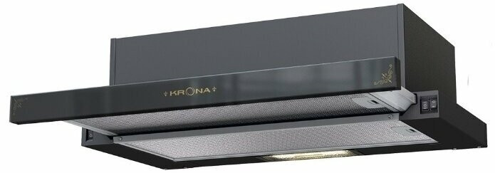 Встраиваемая вытяжка Krona Kamilla Retro 600 black