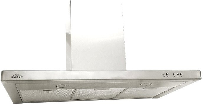 Кухонная вытяжка Elikor Квадра 90Н 650 К3Д нержавеющая сталь