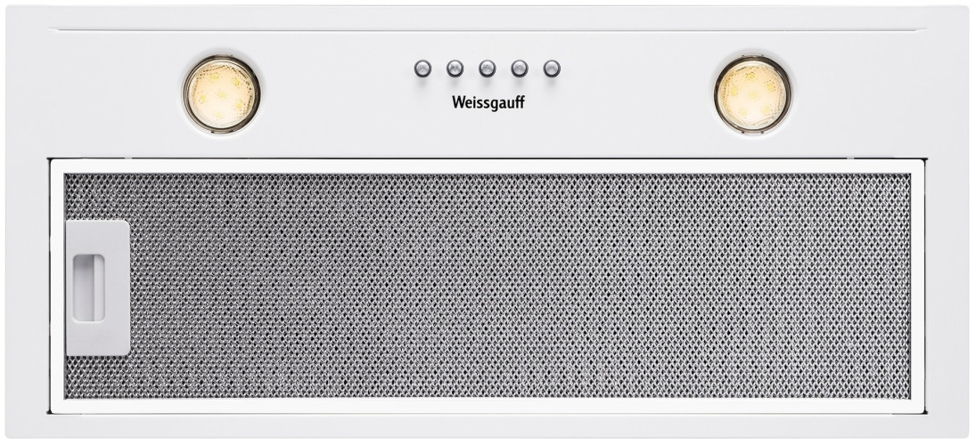 Встраиваемая вытяжка Weissgauff ALPHA 60 PB WH белый