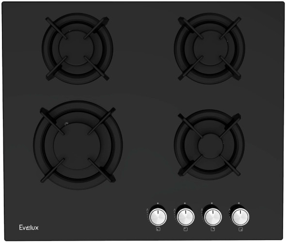 Газовая варочная панель EVELUX HEG 605 BG