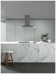 Кухонная вытяжка MBS ZINNIA 190 ISLAND GLASS