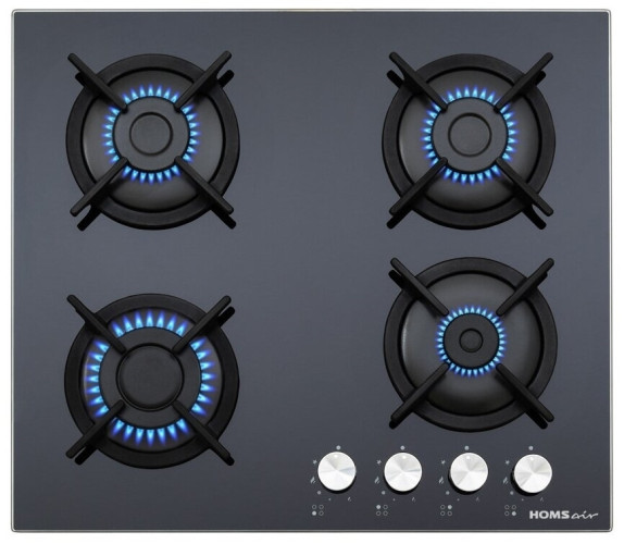 Газовая варочная панель HOMSair HGG641BK