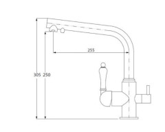 Смеситель для кухни Kaiser Vincent 31144-2