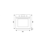 Электрический духовой шкаф Bertazzoni F6011PROETX