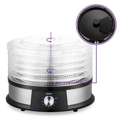 Сушилка для овощей и фруктов Kitfort КТ-1930