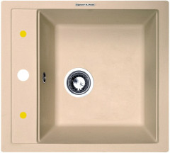 Кухонная мойка Zigmund &amp; Shtain Platz 465 топленое молоко