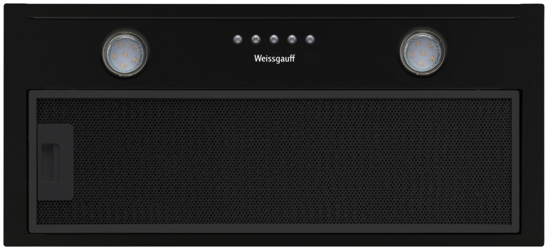 Встраиваемая вытяжка WEISSGAUFF ALPHA 60 PB BL черный