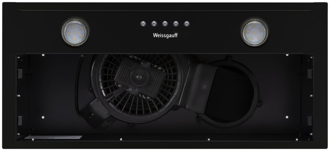 Встраиваемая вытяжка WEISSGAUFF ALPHA 60 PB BL черный